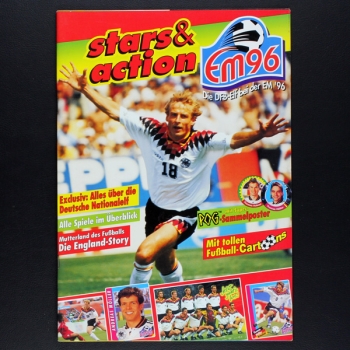 Euro 96 Stars und Action Ferrero Album