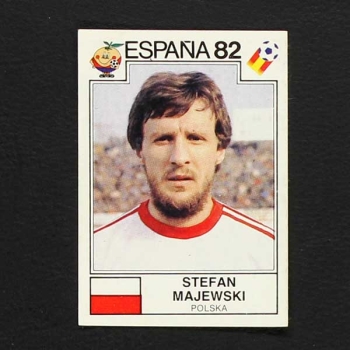 Espana 82 Nr. 063 Panini Sticker Stefan Majewski