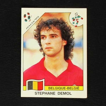 Italia 90 Nr. 332 Panini Sticker Stephane Demol