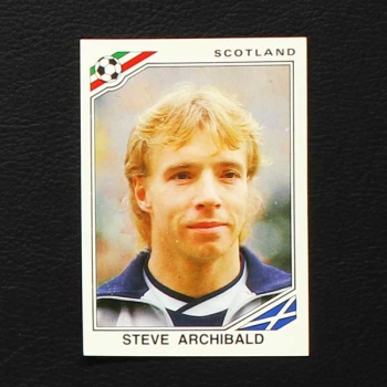 Mexico 86 Nr. 343 Panini Sticker Steve Archibald