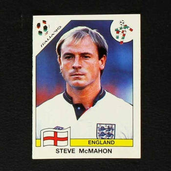 Italia 90 Nr. 392 Panini Sticker Steve McMahon