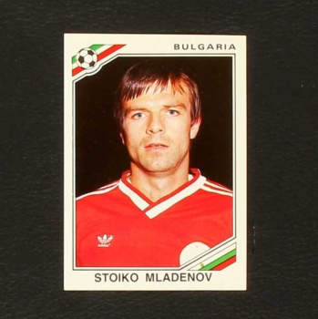 Mexico 86 Nr. 070 Panini Sticker Stoiko Mladenov