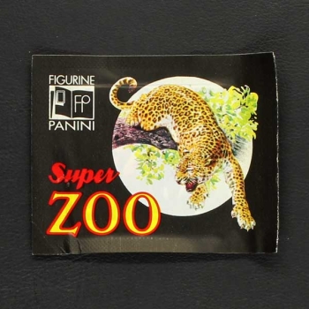 Super Zoo Panini Sticker Tüte