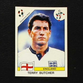 Italia 90 Nr. 389 Panini Sticker Terry Butcher