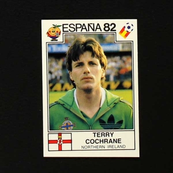 Espana 82 Nr. 341 Panini Sticker Terry Cochrane