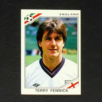 Mexico 86 Nr. 406 Panini Sticker Terry Fenwick