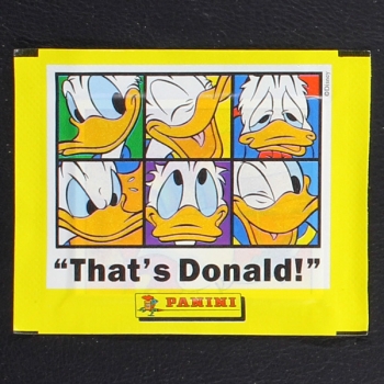 Thats Donald Panini Sticker Tüte
