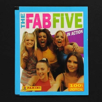 The Fab Five Panini Sticker Tüte