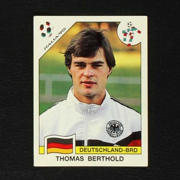 Italia 90 No. 252 Panini sticker Thomas Berthold