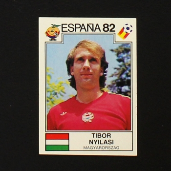 Espana 82 Nr. 194 Panini Sticker Tibor Nyilasi