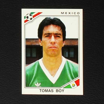 Mexico 86 Nr. 121 Panini Sticker Tomas Boy