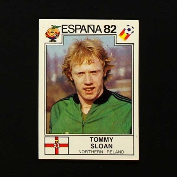 Espana 82 Panini Sticker Tommy Sloan