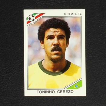 Mexico 86 Nr. 248 Panini Sticker Toninho Cerezo