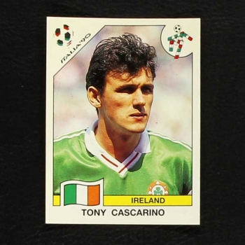 Italia 90 Nr. 437 Panini Sticker Tony Cascarino