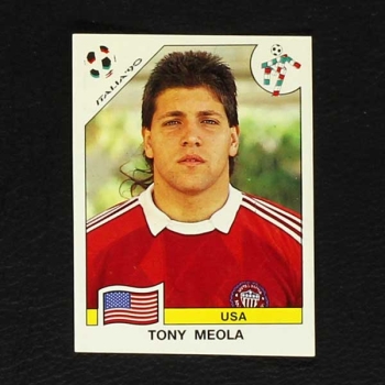 Italia 90 Nr. 096 Panini Sticker Tony Meola