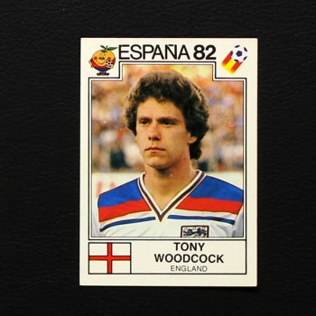 Espana 82 Nr. 254 Panini Sticker Tony Woodcock