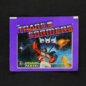 Transformers 1989 Panini sticker bag