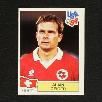 USA 94 No. 018 Panini sticker Alain Geiger