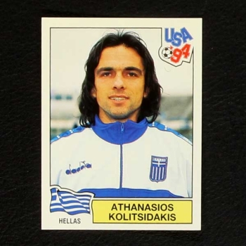 USA 94 Nr. 231 Panini Sticker Athanasios Kolitsidakis