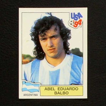 USA 94 Nr. 219 Panini Sticker Abel Eduardo Balbo