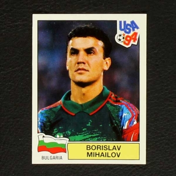 USA 94 Nr. 243 Panini Sticker Borislav Mihailov