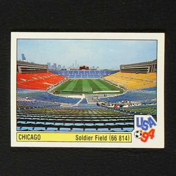 USA 94 Nr. 007 Panini Sticker Chicago Soldier Field