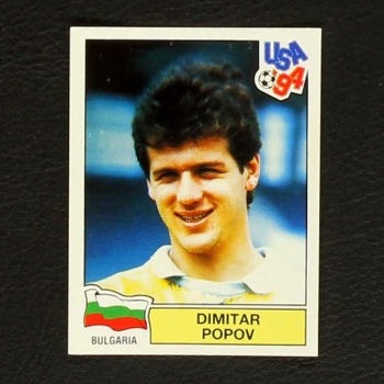 USA 94 Nr. 261 Panini Sticker Dimitar Popov