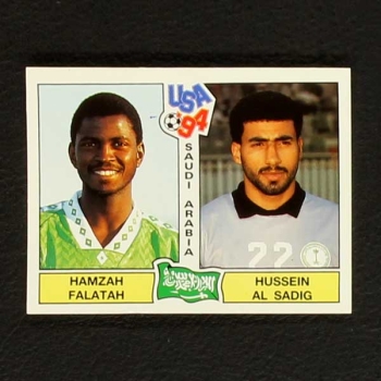 USA 94 No. 327 Panini sticker Falatah - al Sadig