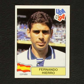 USA 94 Nr. 158 Panini Sticker Fernando Hierro