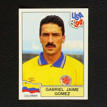USA 94 Nr. 041 Panini Sticker Gabriel Jaime Gomez