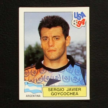 USA 94 Nr. 205 Panini Sticker Sergio Javier Goycochea