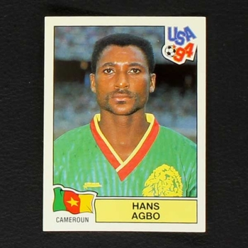 USA 94 Nr. 094 Panini Sticker Hans Agbo