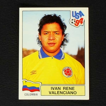 USA 94 Nr. 050 Panini Sticker Ivan Rene Valenciano