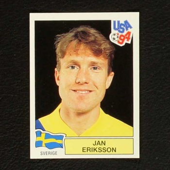 USA 94 No. 114 Panini sticker Jan Eriksson