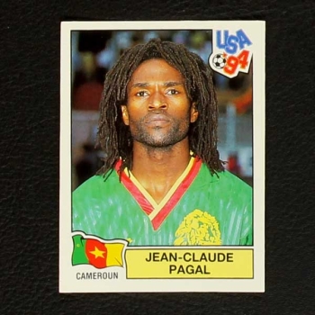 USA 94 Nr. 100 Panini Sticker Jean-Claude Pagal