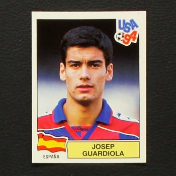 USA 94 Nr. 156 Panini Sticker Josep Guardiola