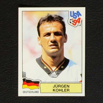 USA 94 No. 132 Panini sticker Jürgen Kohler