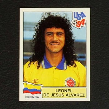 USA 94 Nr. 042 Panini Sticker Leonel de Jesus Alvarez