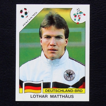 USA 94 No. J Panini sticker Lothar Matthäus - brown