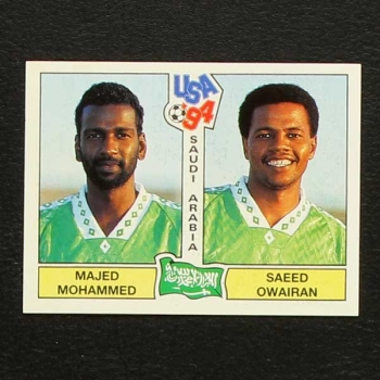 USA 94 No. 325 Panini sticker Mohammed - Owairan