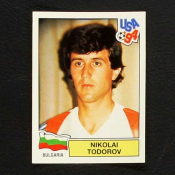 USA 94 Nr. 251 Panini Sticker Nikolai Todorov