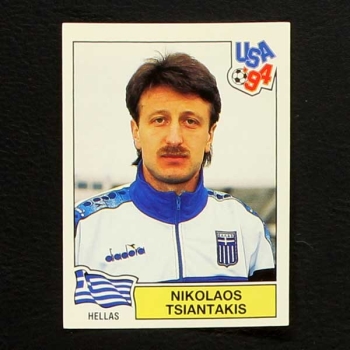 USA 94 Nr. 236 Panini Sticker Nikolaos Tsiantakis