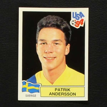 USA 94 No. 113 Panini sticker Patrik Andersson