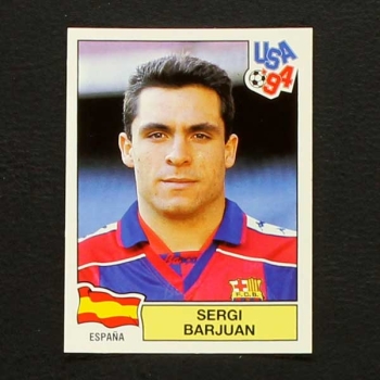 USA 94 Nr. 154 Panini Sticker Sergi Barjuan