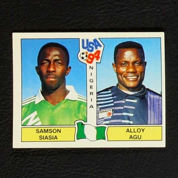 USA 94 Nr. 203 Panini Sticker Siasia - Agu