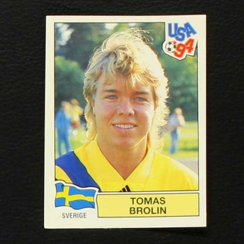 USA 94 No. 126 Panini sticker Thomas Brolin