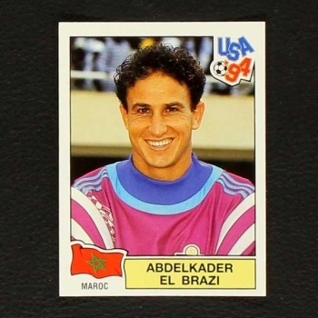 USA 94 No. 318 Panini sticker el Brazi