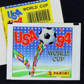 USA 94 Panini Sticker Tüte - gelb horizontal