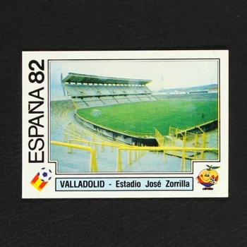 Espana 82 Nr. 032 Panini Sticker Valladolid Stadion