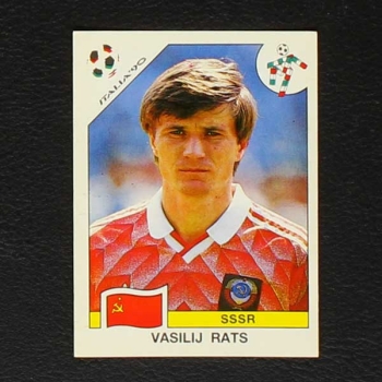 Italia 90 Nr. 141 Panini Sticker Vasilij Rats